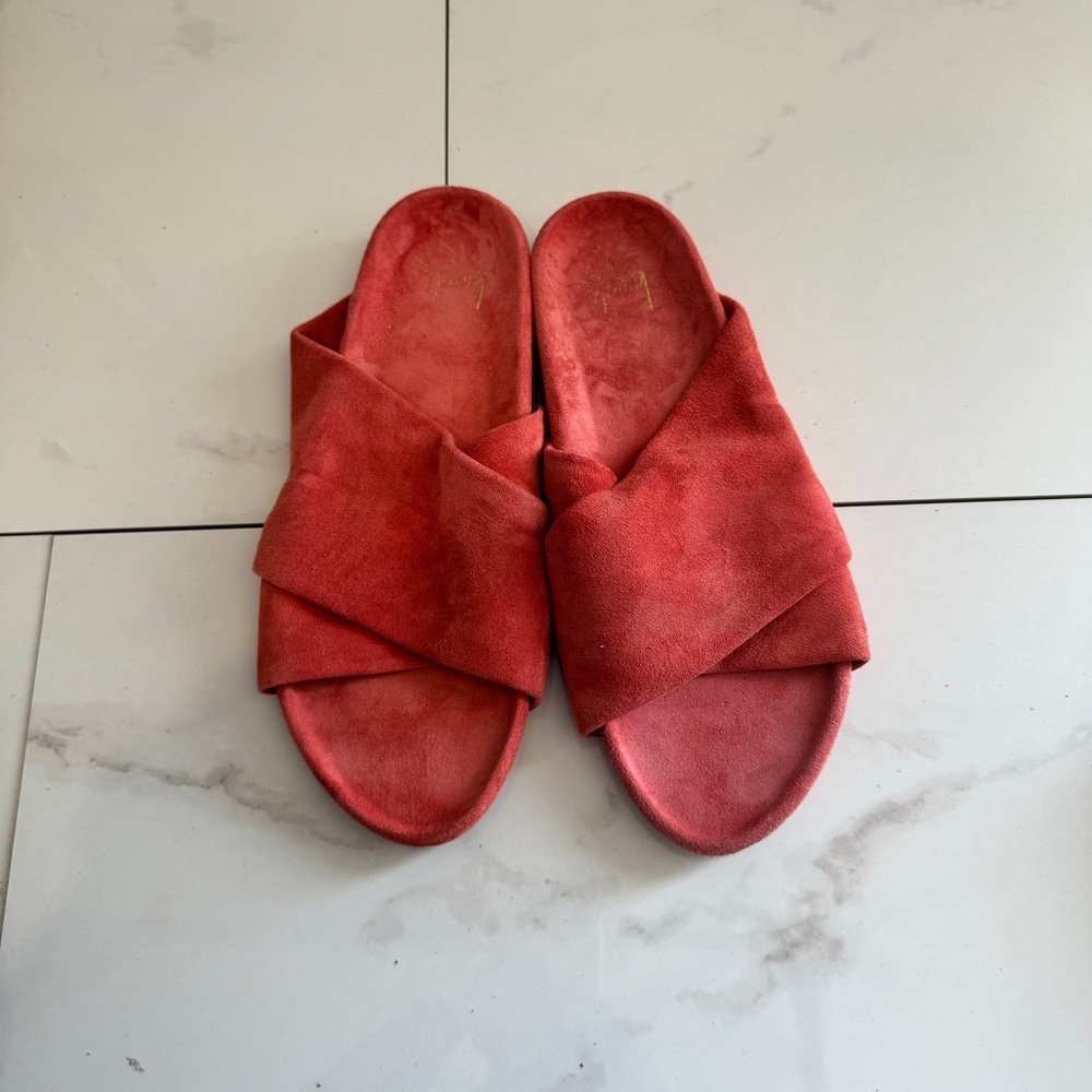 Beek Kea Slide Sandals in Rosewood Size 9 - Picture 2 of 7